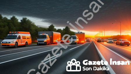 Aydın Otobanında Trafik Kazası